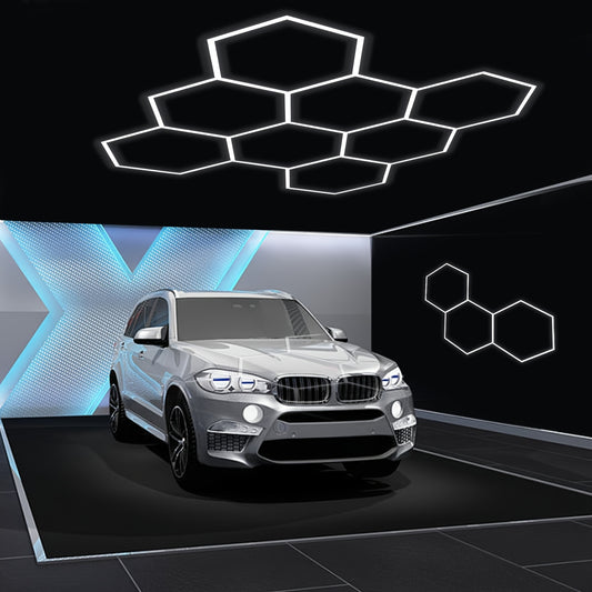 8er Hexagon LED Licht