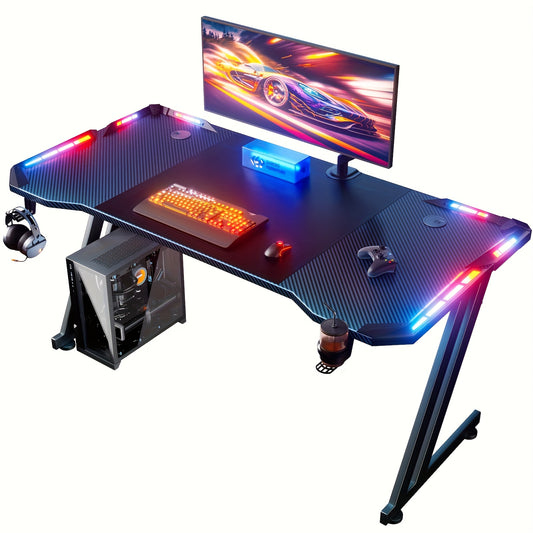 Gamingtisch / Schreibtisch mit LED Beleuchtung