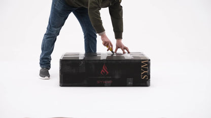 ANDYOU Ergonomischer Gamingstuhl mit Fußablage